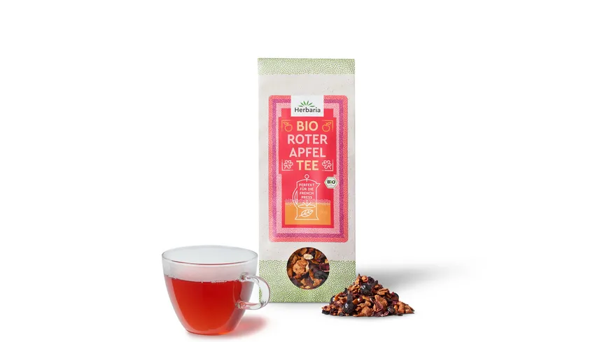 Herbaria Bio Teemischung Roter Apfel 60 g