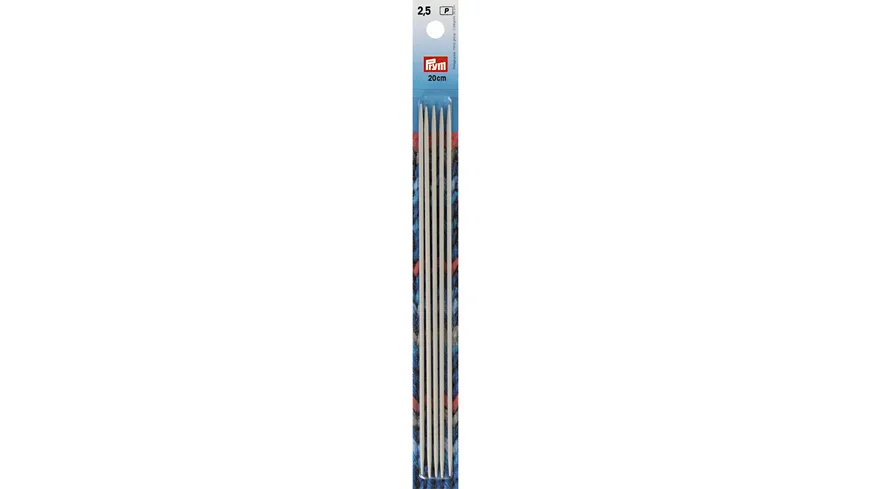 Prym Strumpfstricknadeln 20cm Stärke 2,5