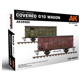 German Railway - Covered G10 Wagon (Gedeckter Güterwagen) 1/35
