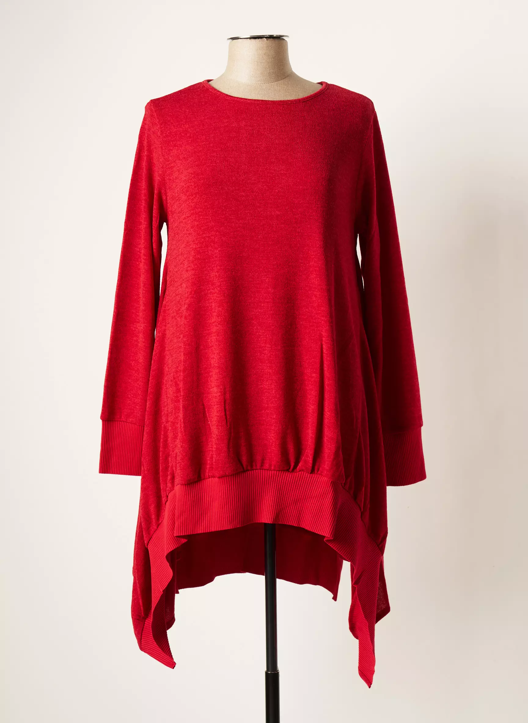 Maloka Robes Pulls Femme couleur rouge