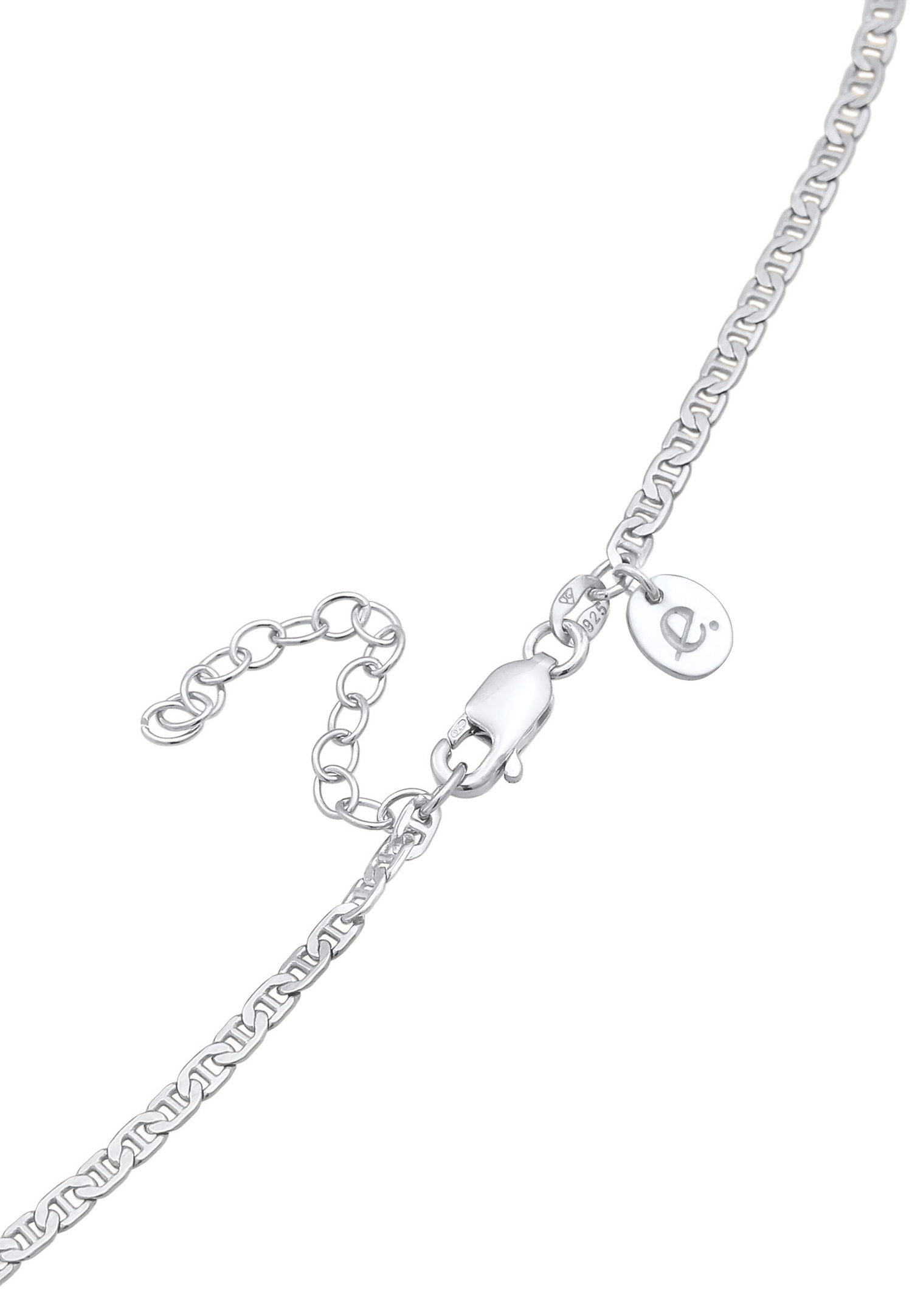Łańcuszek typu choker damski Elli PREMIUM, regulowany, w minimalistycznym stylu, ze srebra próby 925.