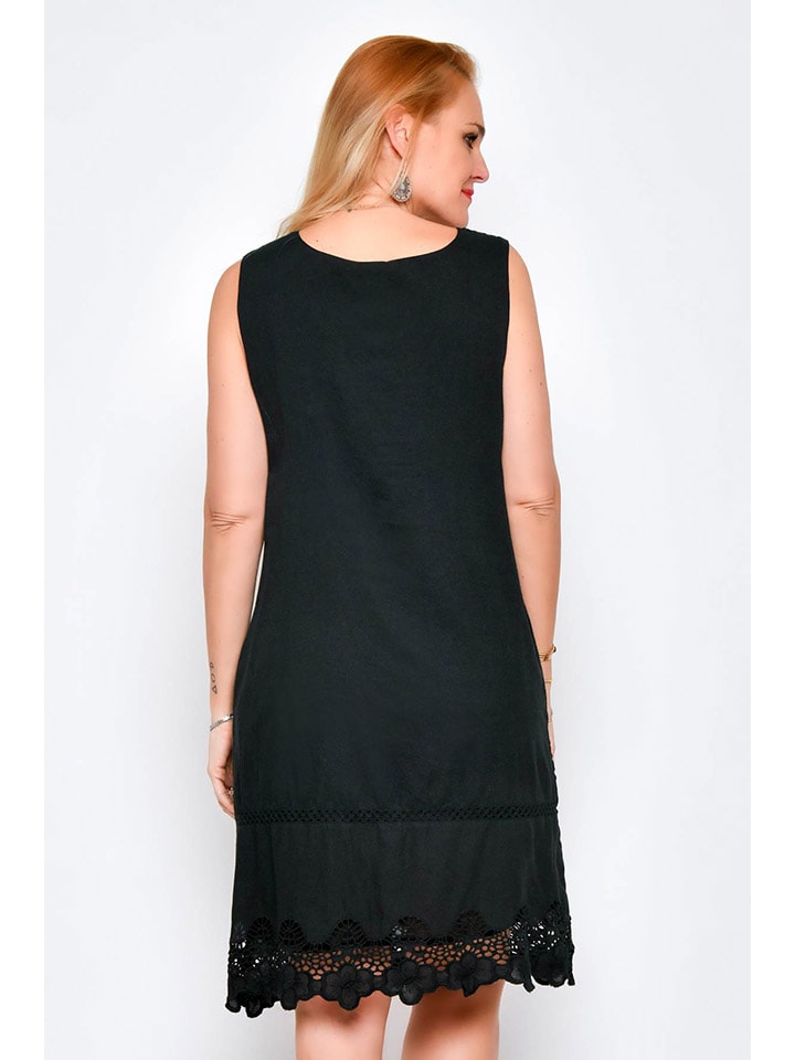 H.H.G. Kleid in Schwarz günstig kaufen