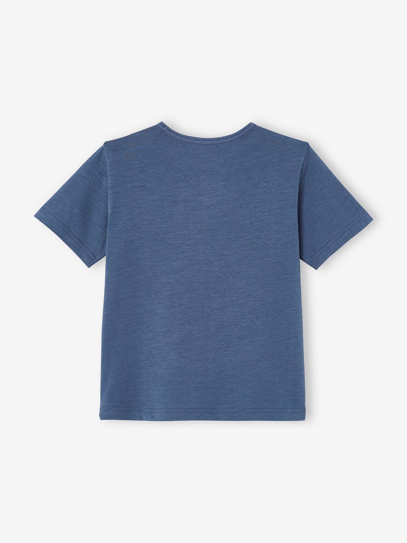 Vertbaudet Jungen T-Shirt, Print - dunkelblau