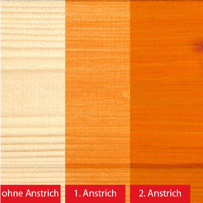 Baufix Dekor-Langzeitlasur mahagoni 5 L 2er Set