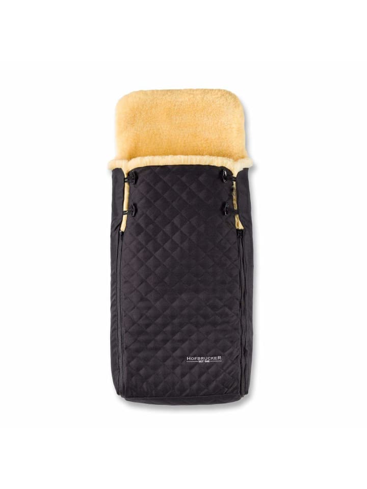 Hofbrucker Kinderwagen Fußsack Luxus Limited Edition in schwarz günstig kaufen onesize