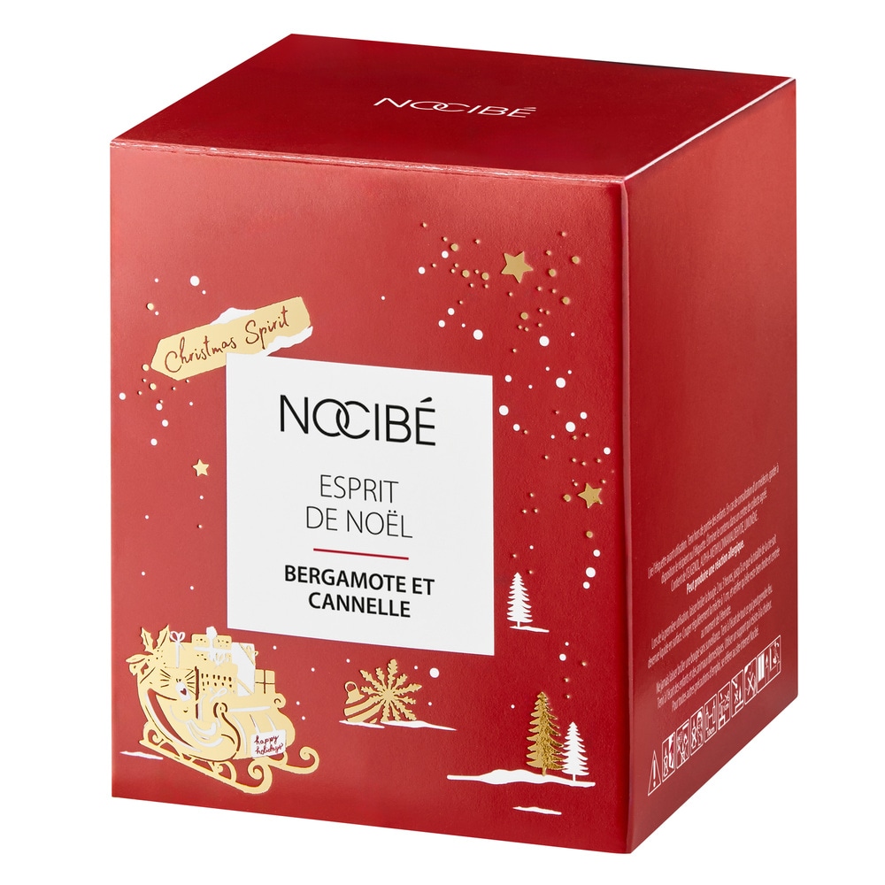 Nocibé Esprit de Noël Bougie bergamote & cannelle
