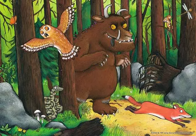 Kinderpuzzle ab 4 Jahren - Der Waldspaziergang - 24 Teile