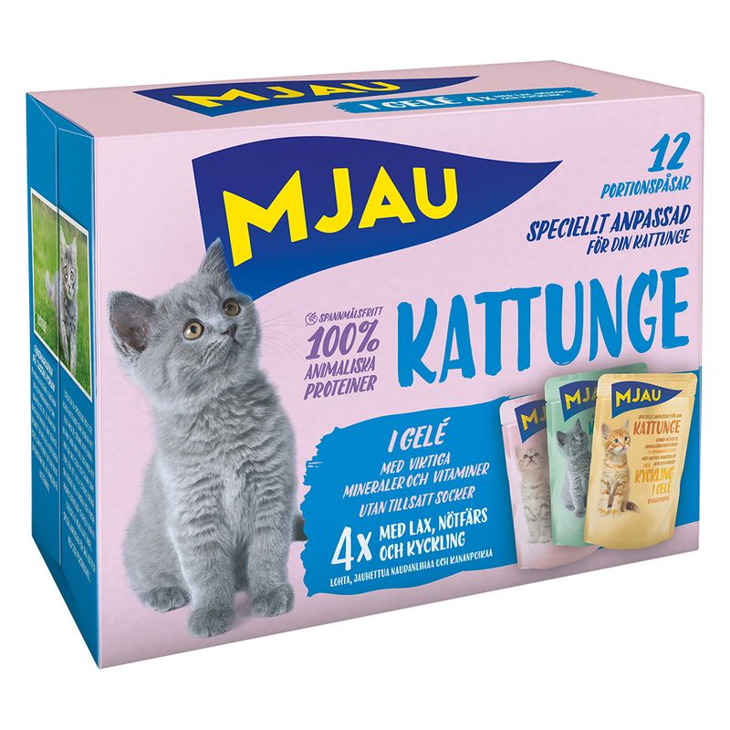 Mjau Kitten Pouch 12 x 85 g zu TOP-Preisen