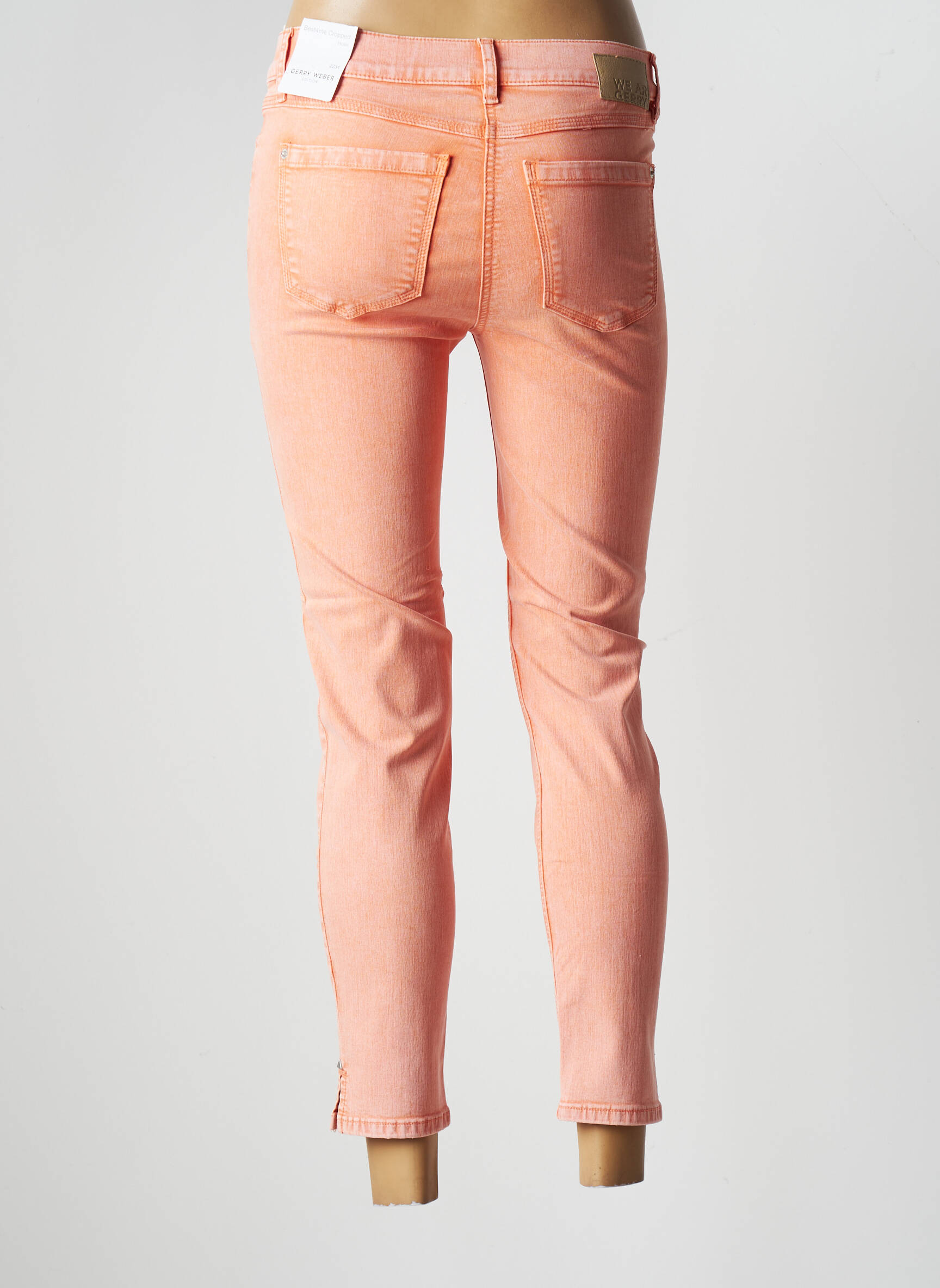 Gerry Weber Jeans Coupe Slim Femme couleur orange