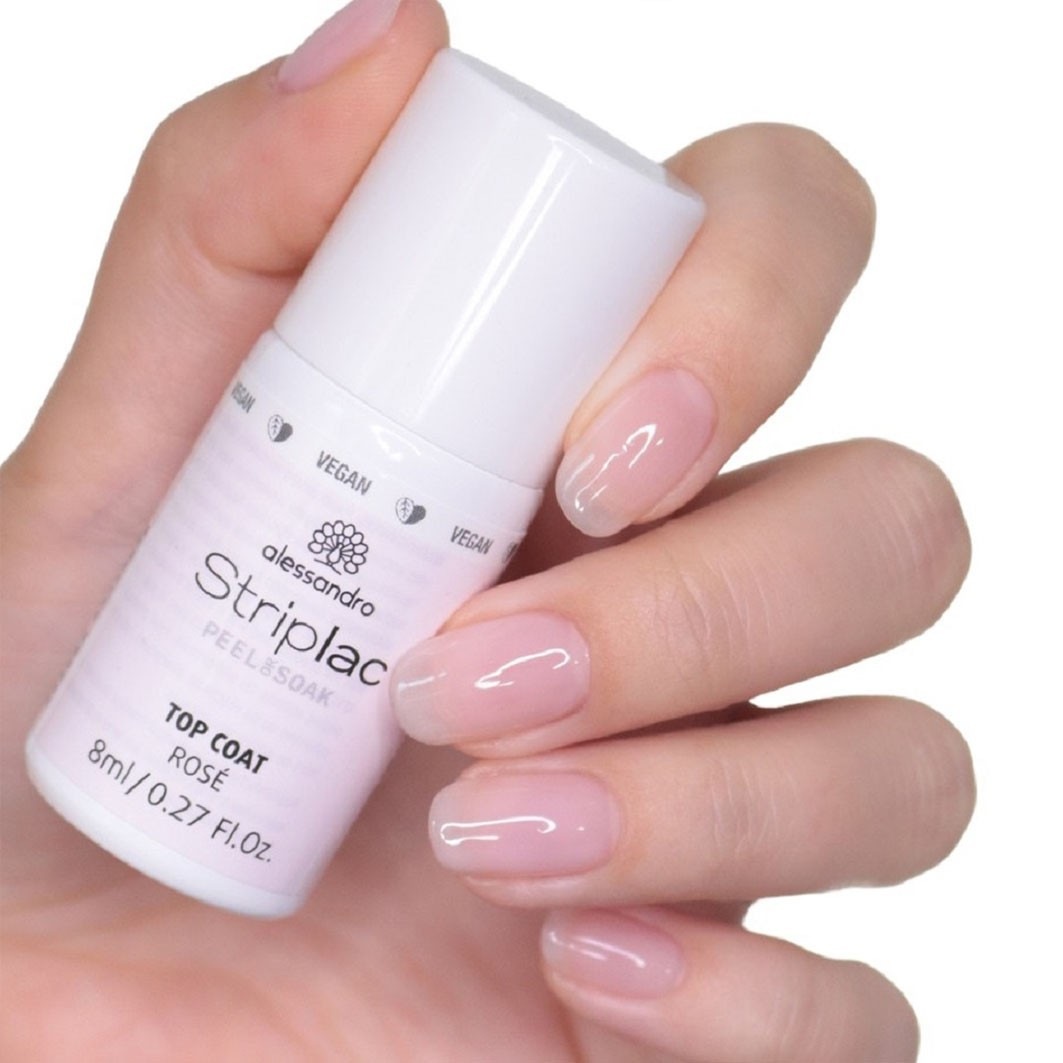 Alessandro Peel Or Soak Top coat Rosé