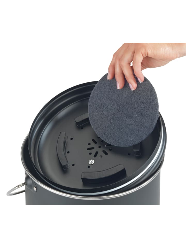 Wenko Komposteimer Mod. Nero 6 L, Komposteimer Nero 6 L in Schwarz günstig kaufen onesize