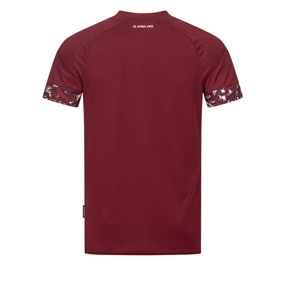 UMBRO Spielertrikot HANDSIGNIERT HERREN 2022/23 THIRD JERSEY weinrot