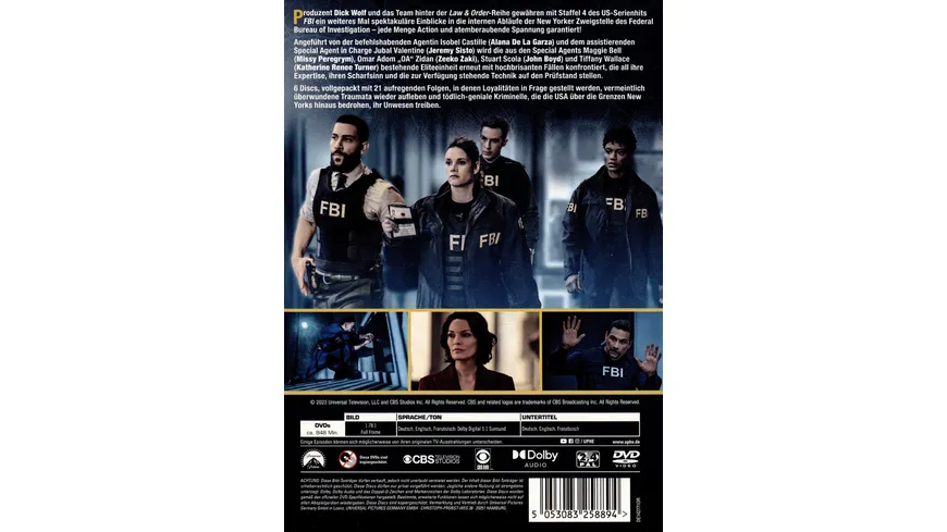 FBI - Staffel 4  [6 DVDs]