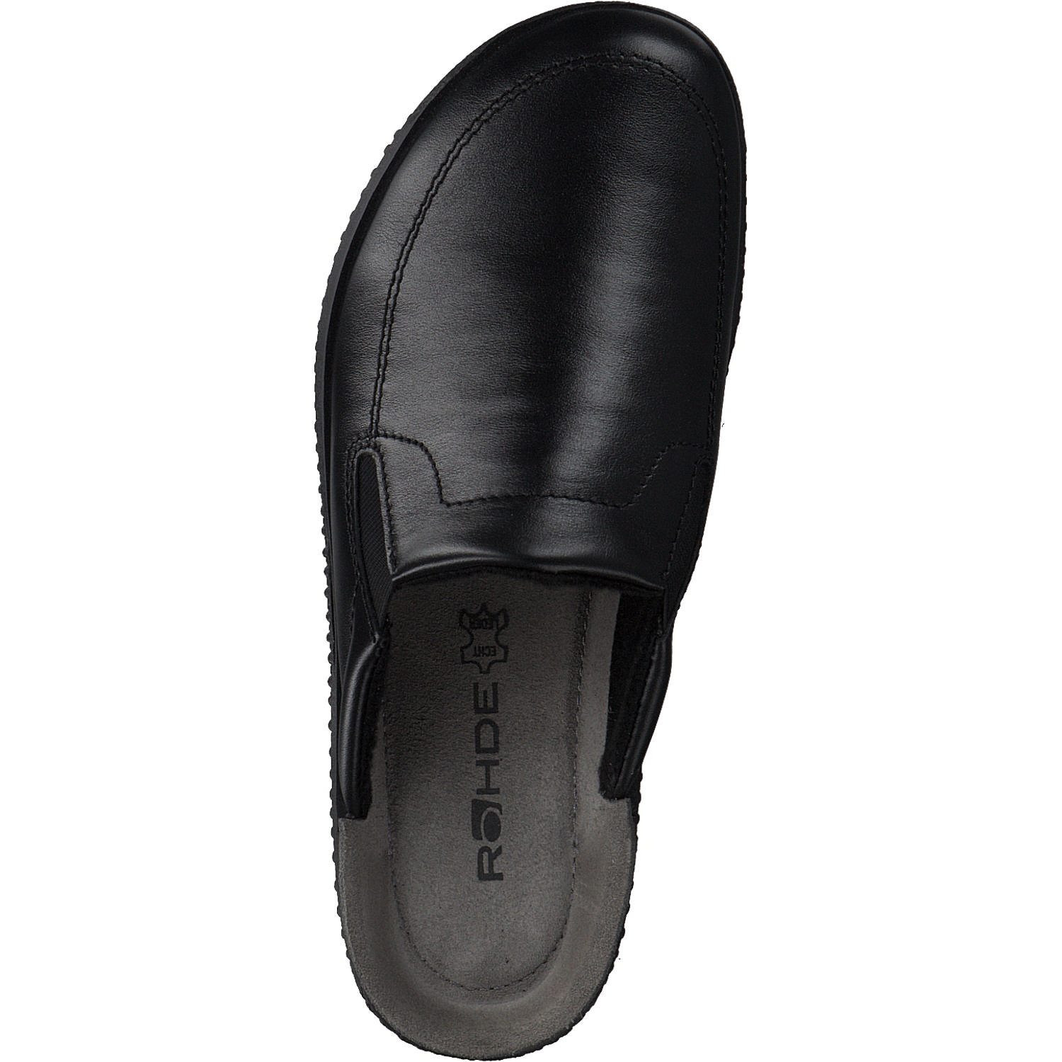 Rohde 2776, Pantoletten, Herren, Schwarz