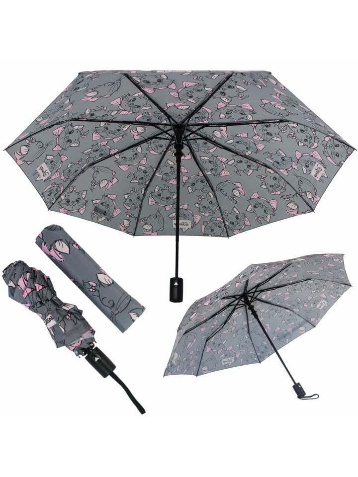 Disney Faltbarer Regenschirm | Automatik | Disney Aristocats | Kinder Schirm günstig kaufen onesize