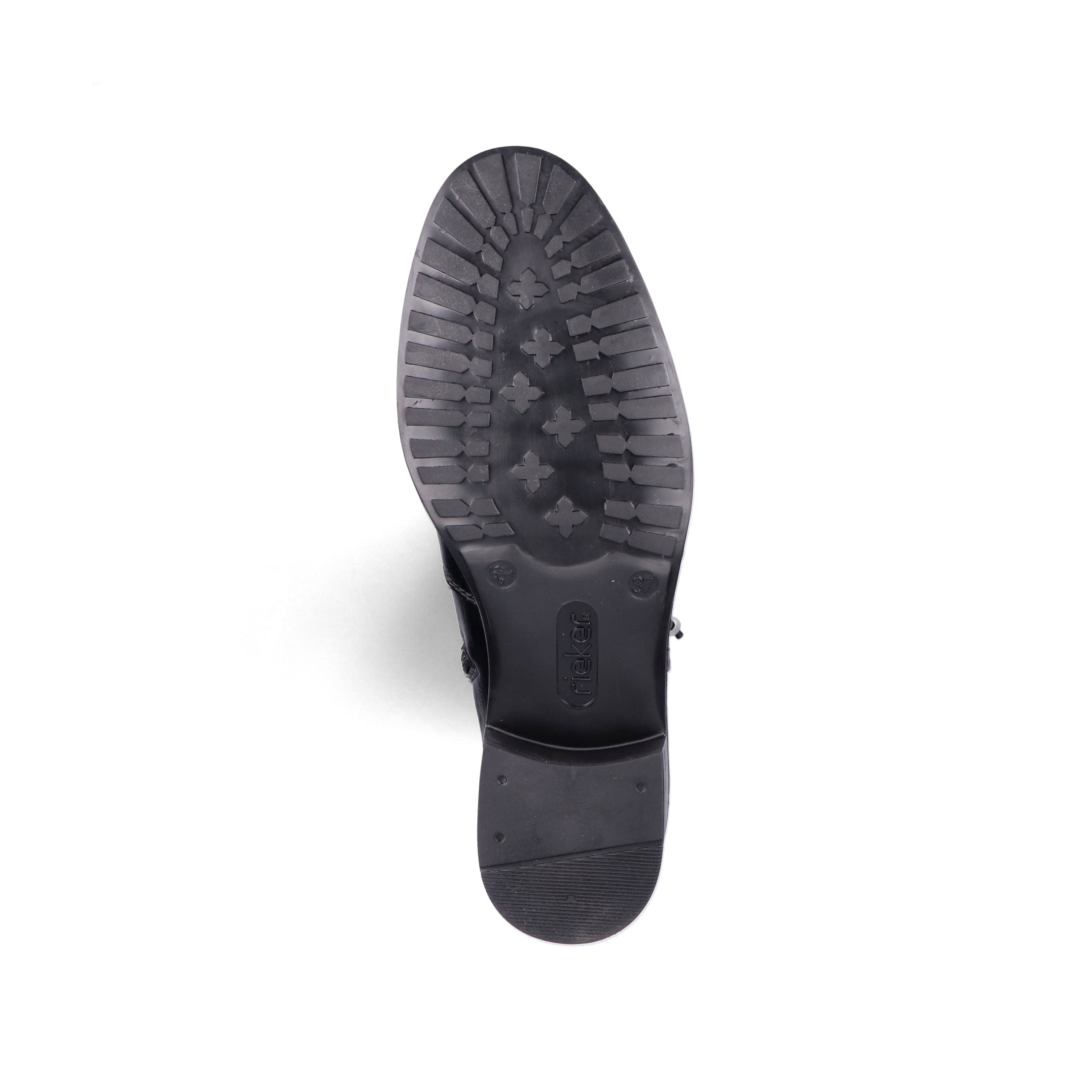 Rieker Damen Hochschaftstiefel tiefschwarz