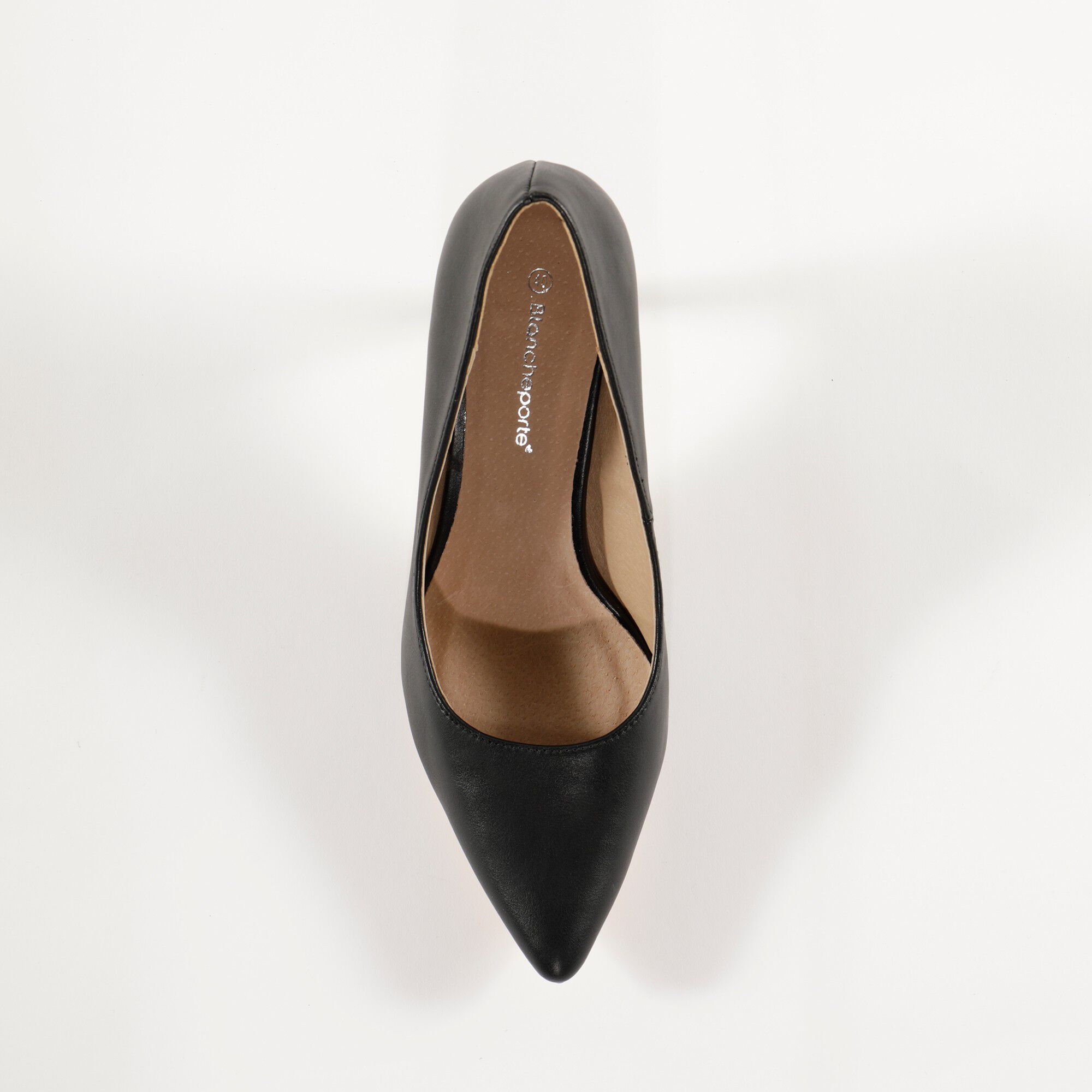 Escarpins noir première cuir