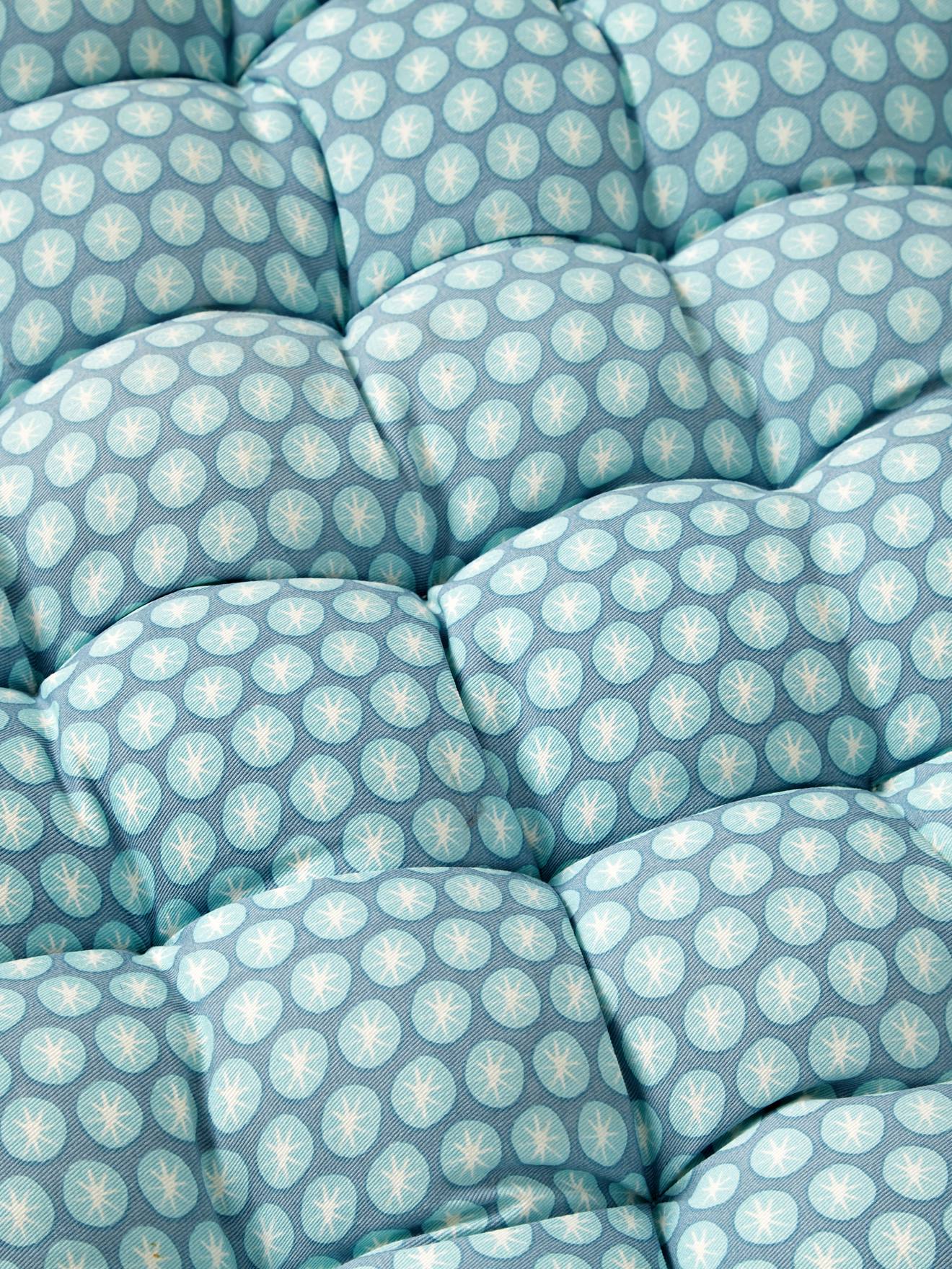 Matelas de sol bleu/vert