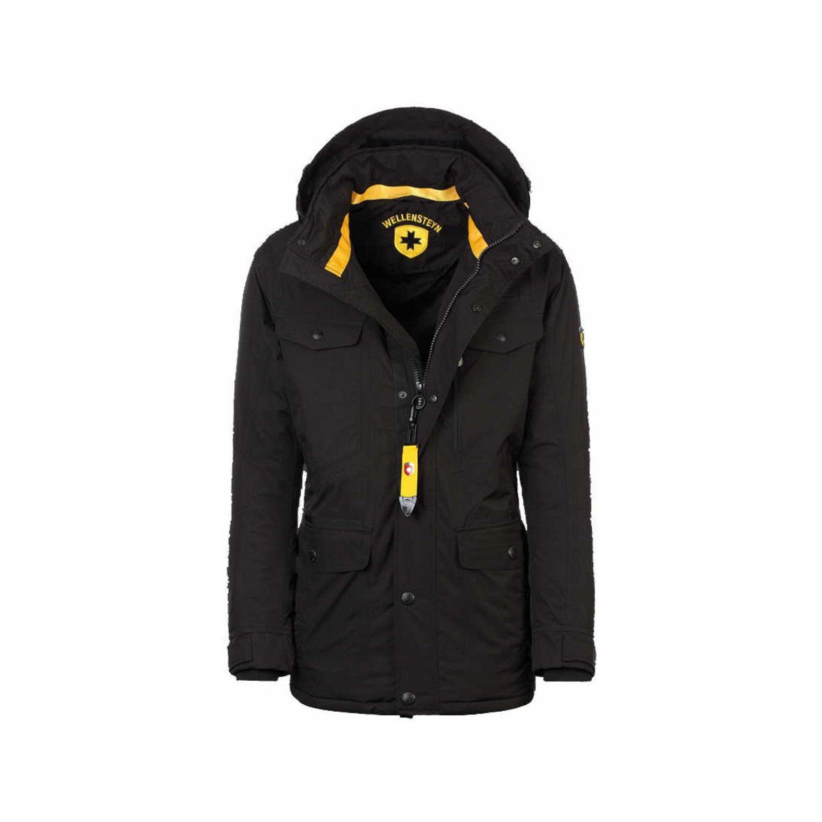 Wellensteyn Outdoorjacke schwarz regular fit (1-St)