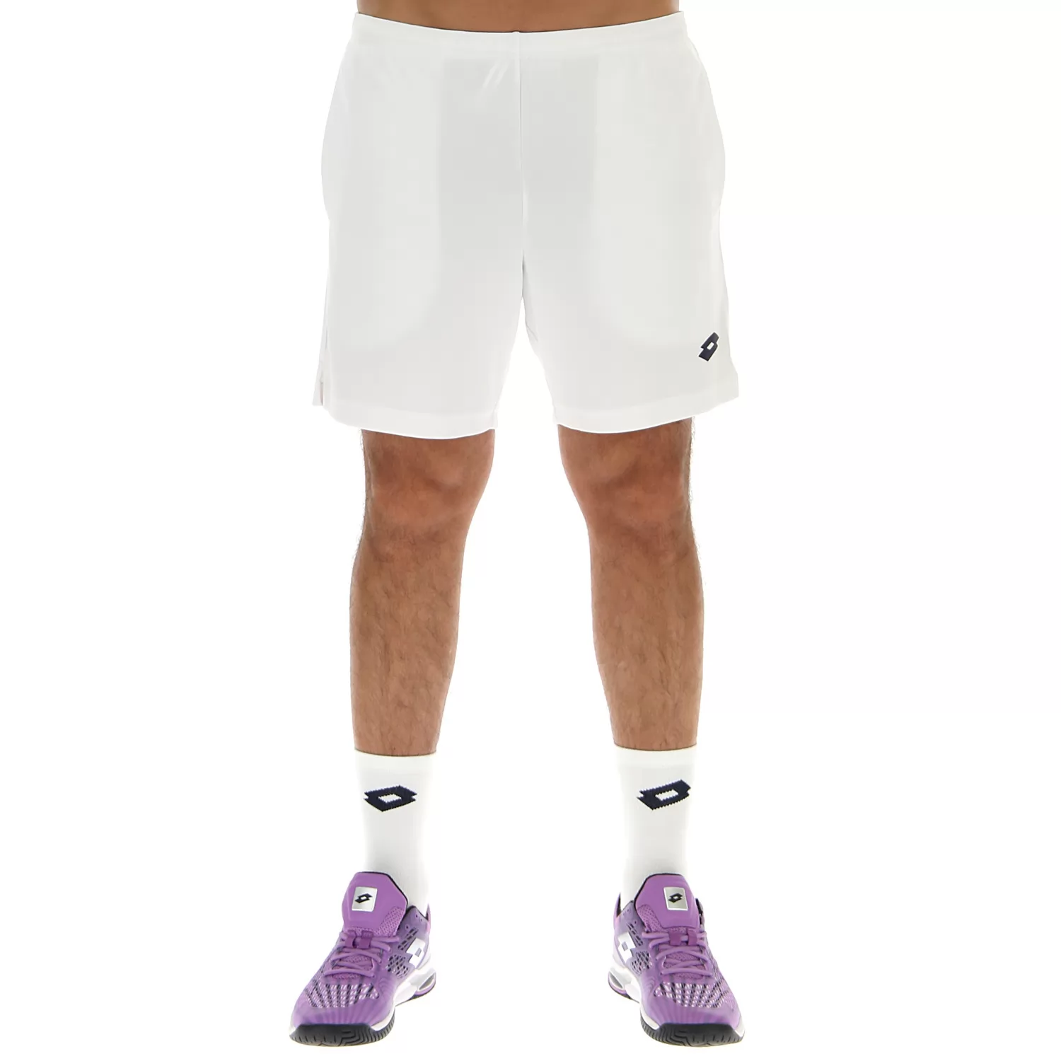 Kraťasy SQUADRA II SHORT7 PL JASNĚ BÍLÉ