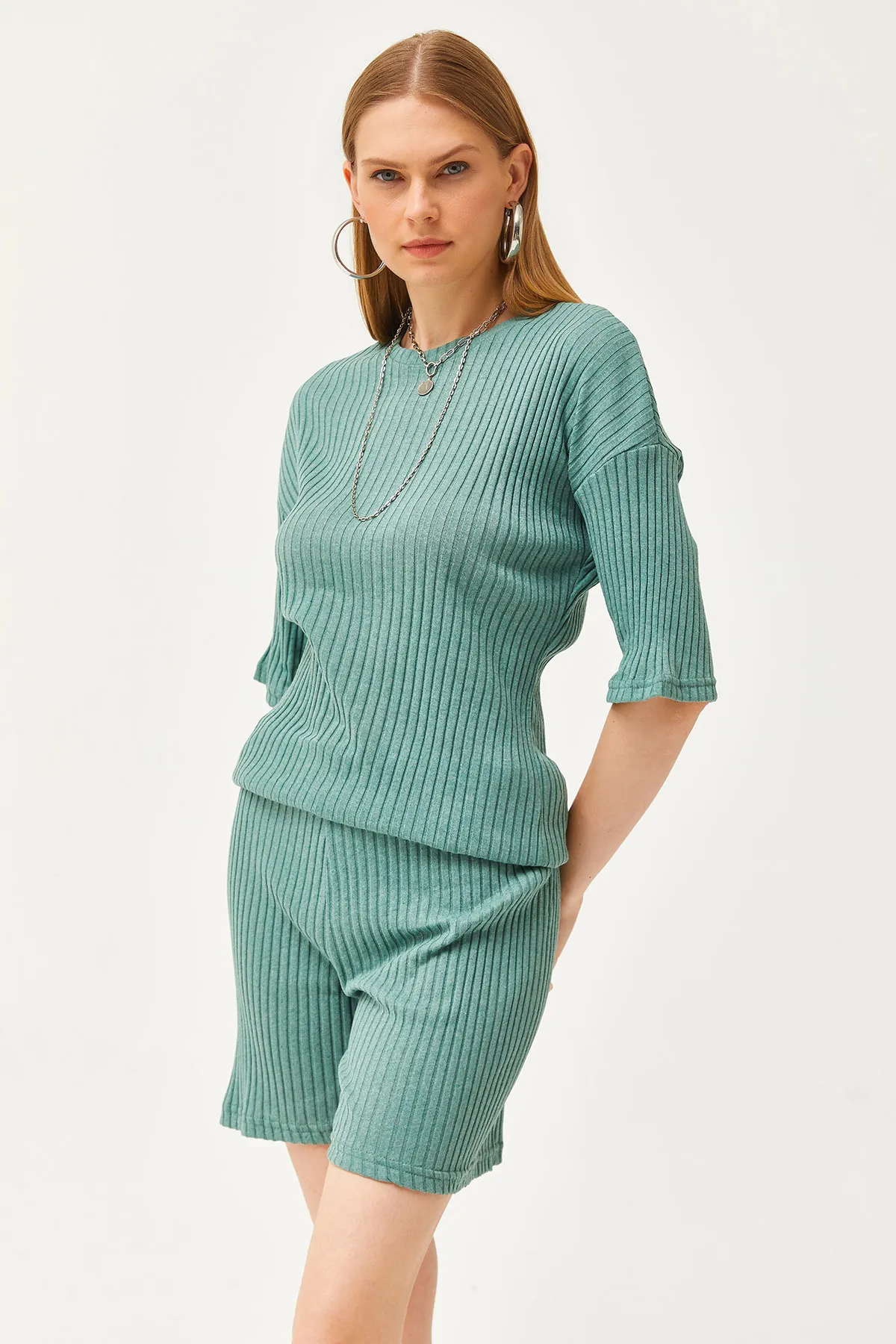 Olalook  Zweiteiler - Grün - Oversized