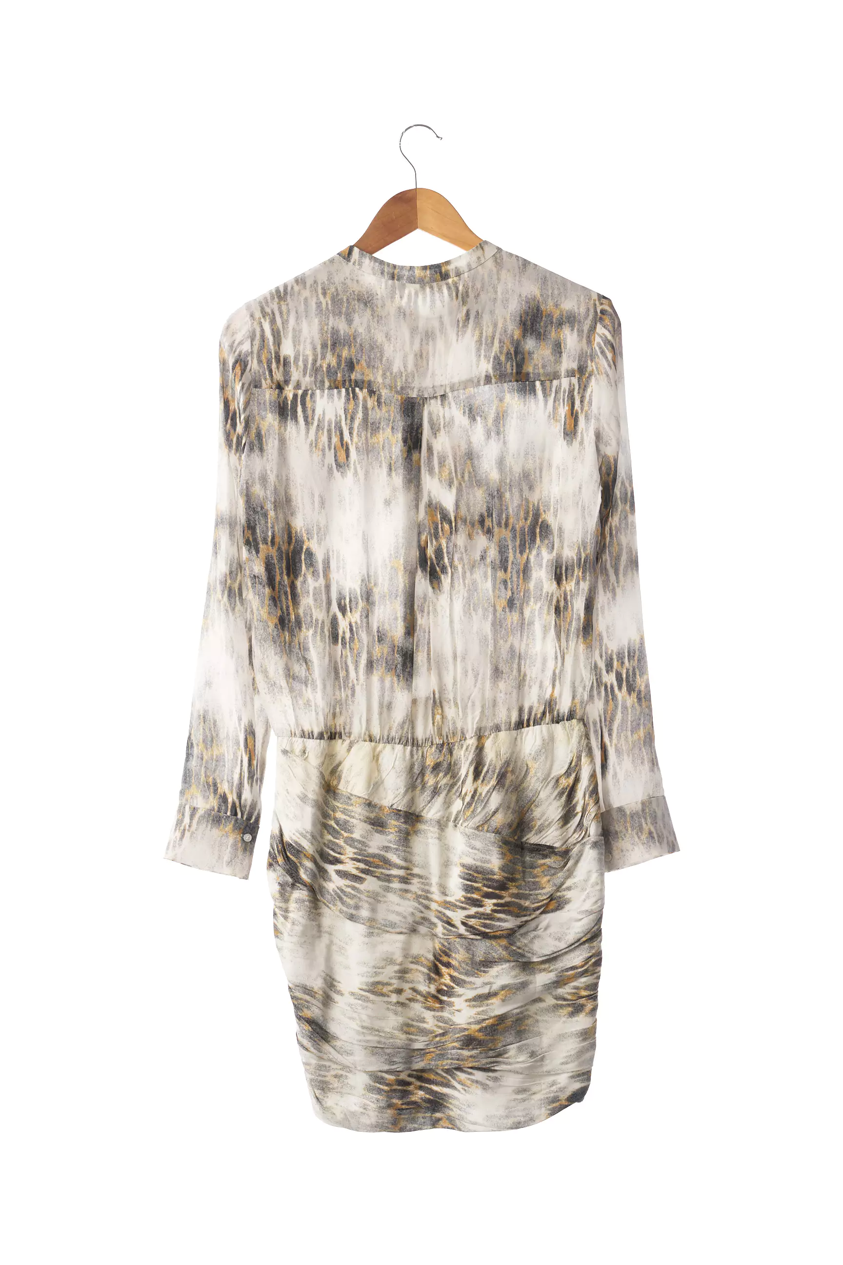 Maje Robes Mi Longues Femme couleur gris
