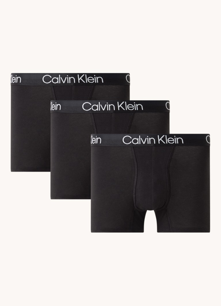Lot de 3 boxers Calvin Klein taille basse