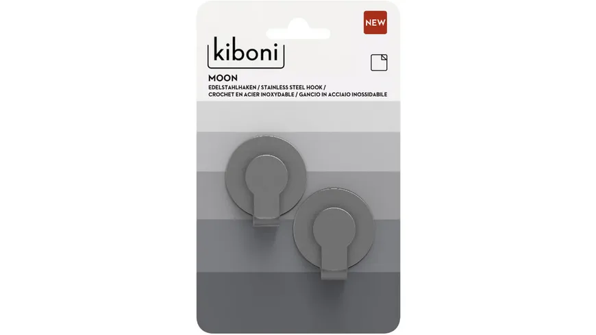 Kiboni Metallhaken Moon 2er Pack