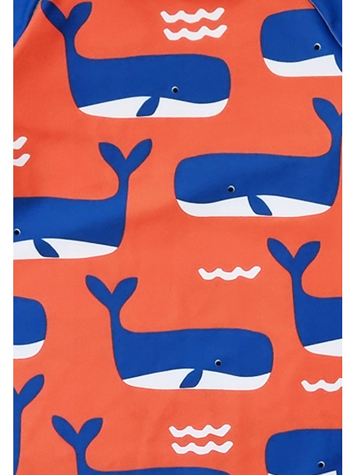 Toby Tiger Badeshirt in Blau/ Rot günstig kaufen