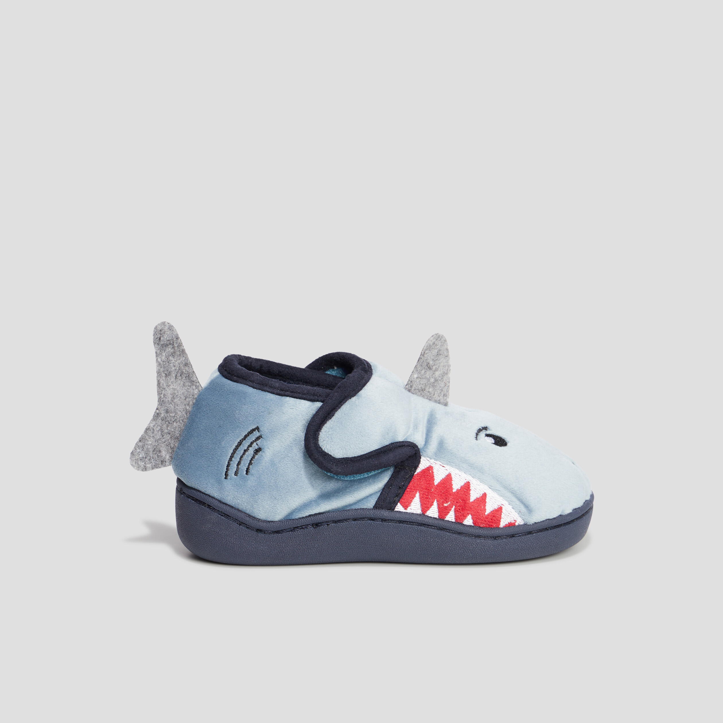 Chaussons sans gêne gris garçon | La Halle