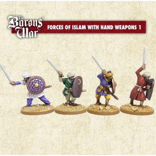 Barons War: Outreamer - Ayyubid Hand weapons 1 (Forces of Islam) (4)