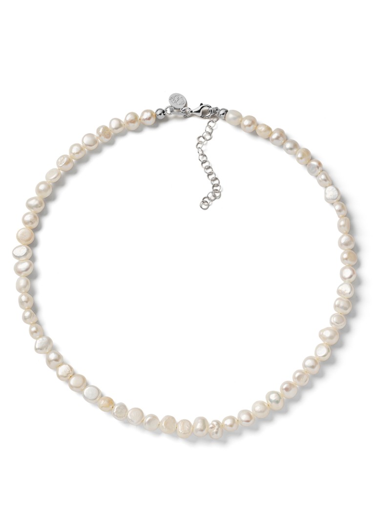 Casa Jewelry Snoepie pearl necklace made of silver