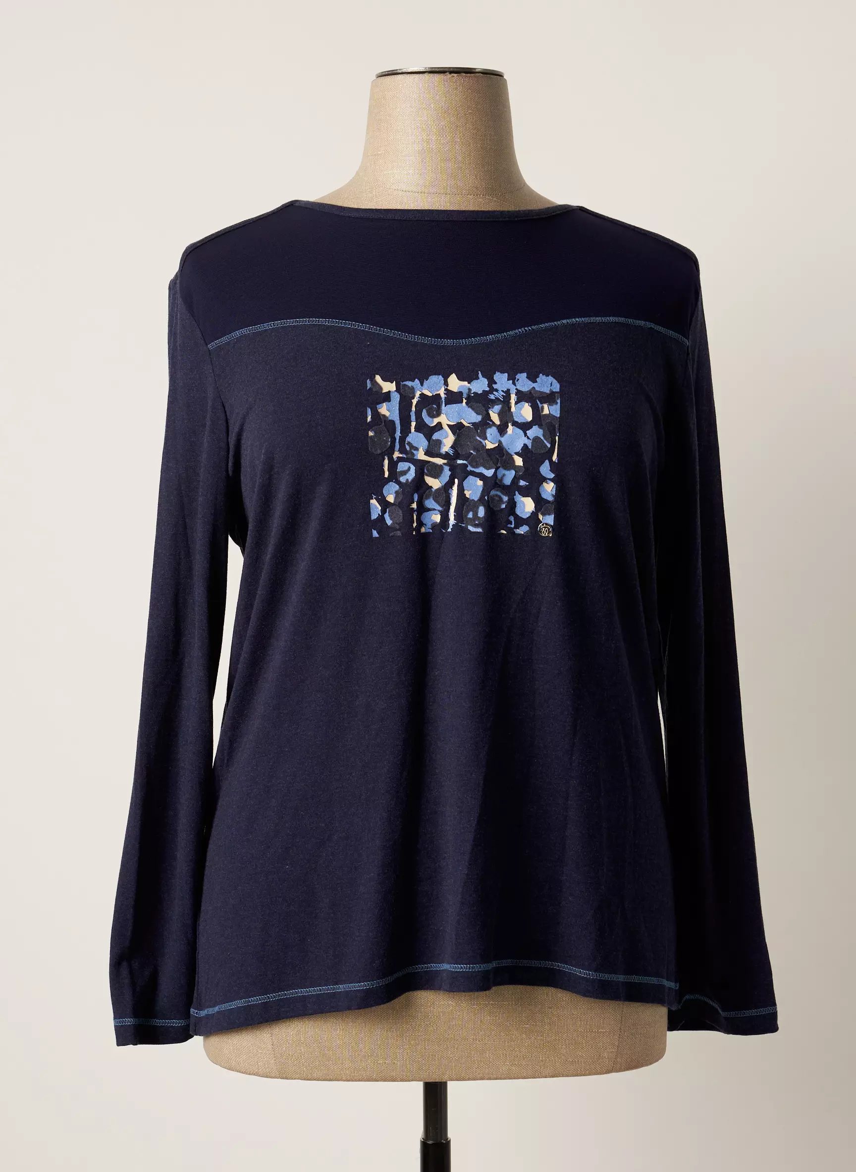 Thalassa Tshirts Femme couleur bleu