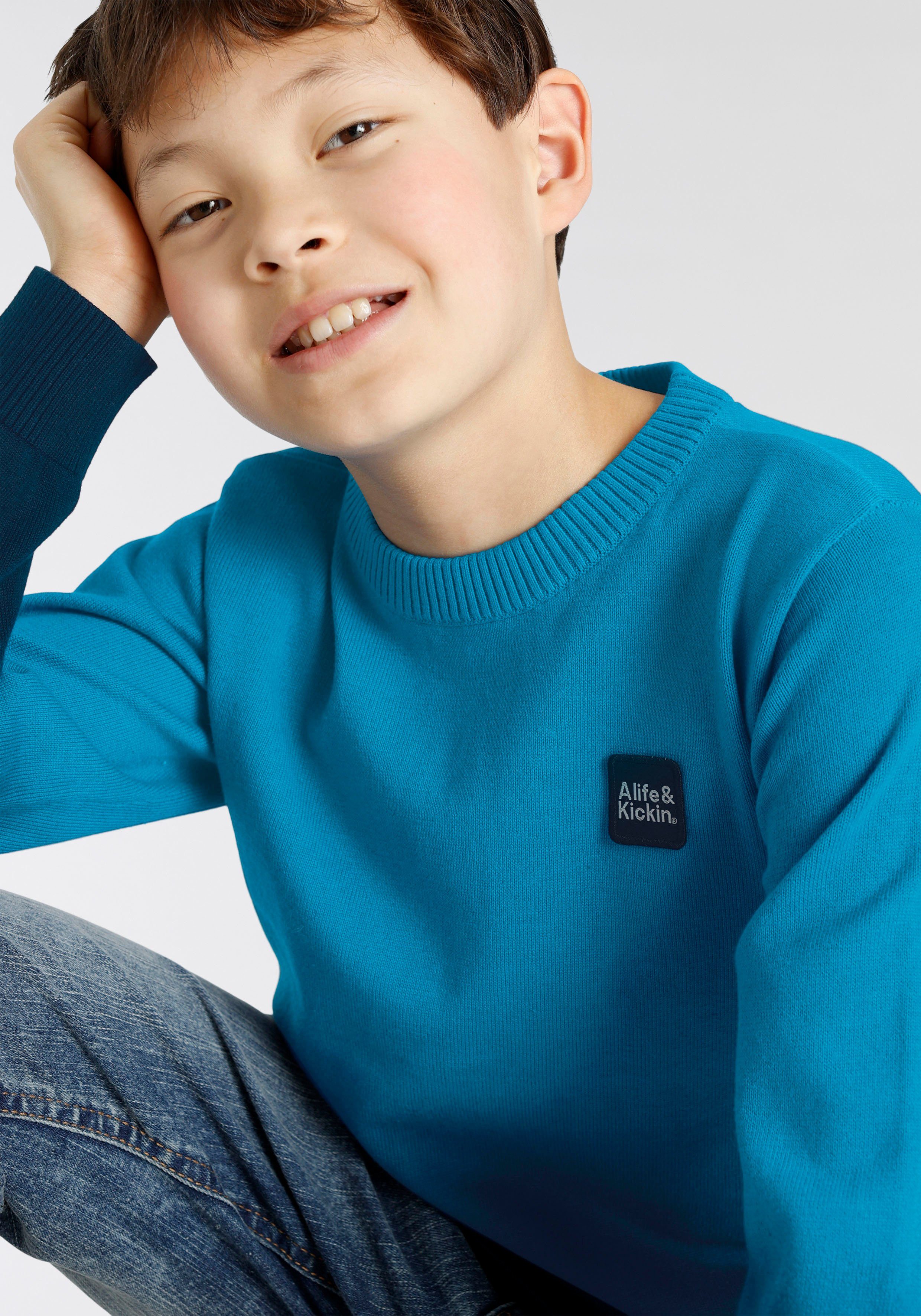 Alife & Kickin Strickpullover für Jungen, in tollem Farbverlauf