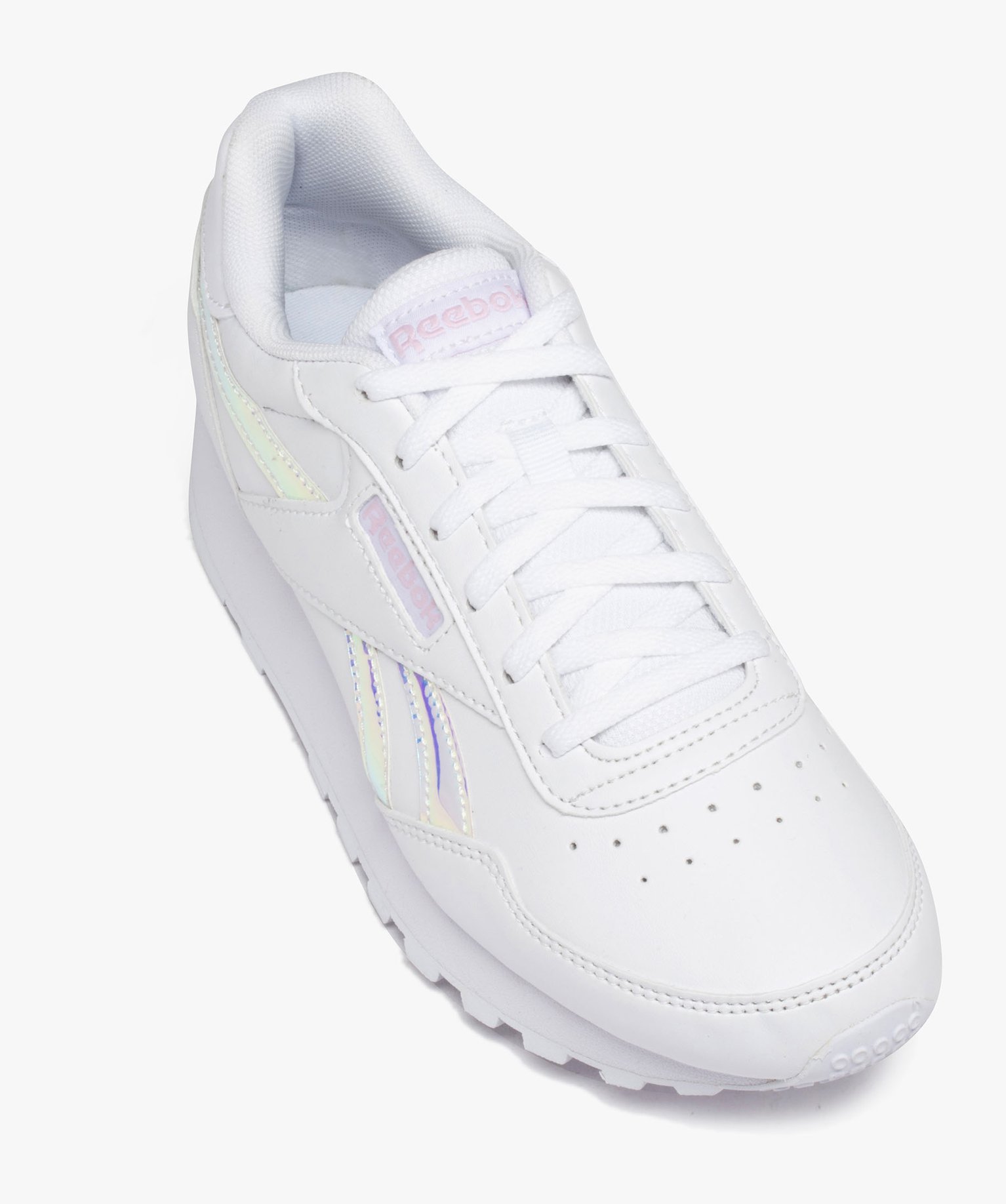 Baskets femme running style rétro - Reebok blanc | GEMO