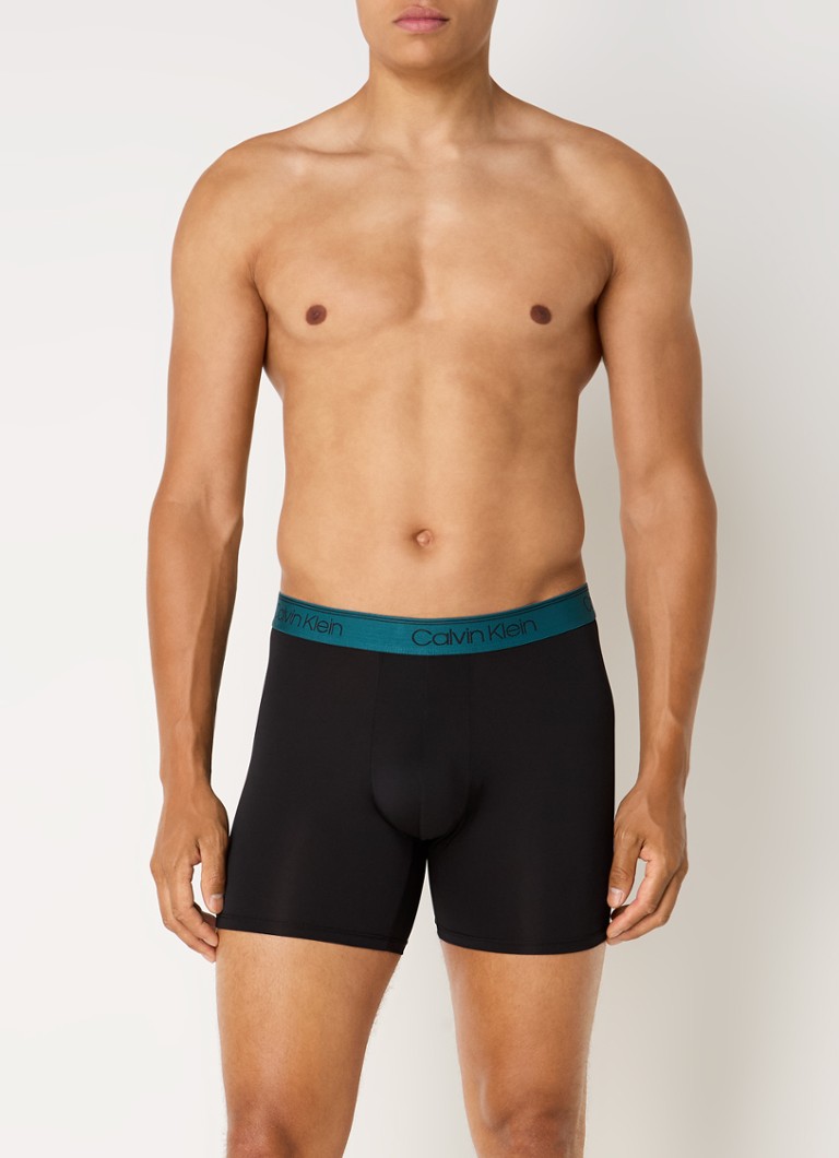 Calvin Klein Boxer Shorts with logo waistband in a 3-pack