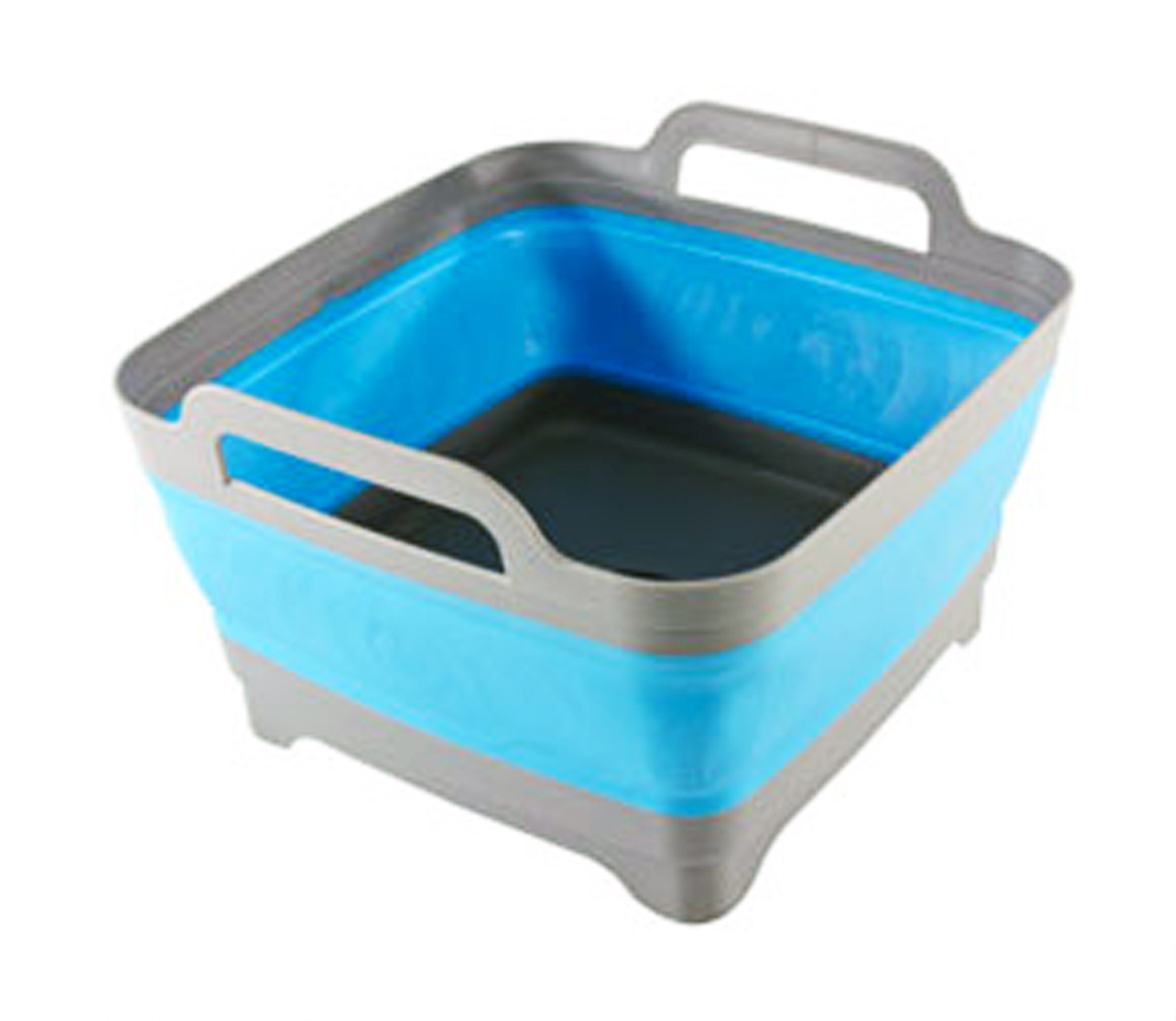 HIT Trading Waschbecken SPÜLSCHÜSSEL 10L faltbar Waschbecken Faltschüssel 5, Campingschüssel Camping Spül