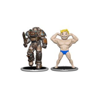 Fallout Minifiguren 2er-Pack - Raider & Vault Boy (Strong)