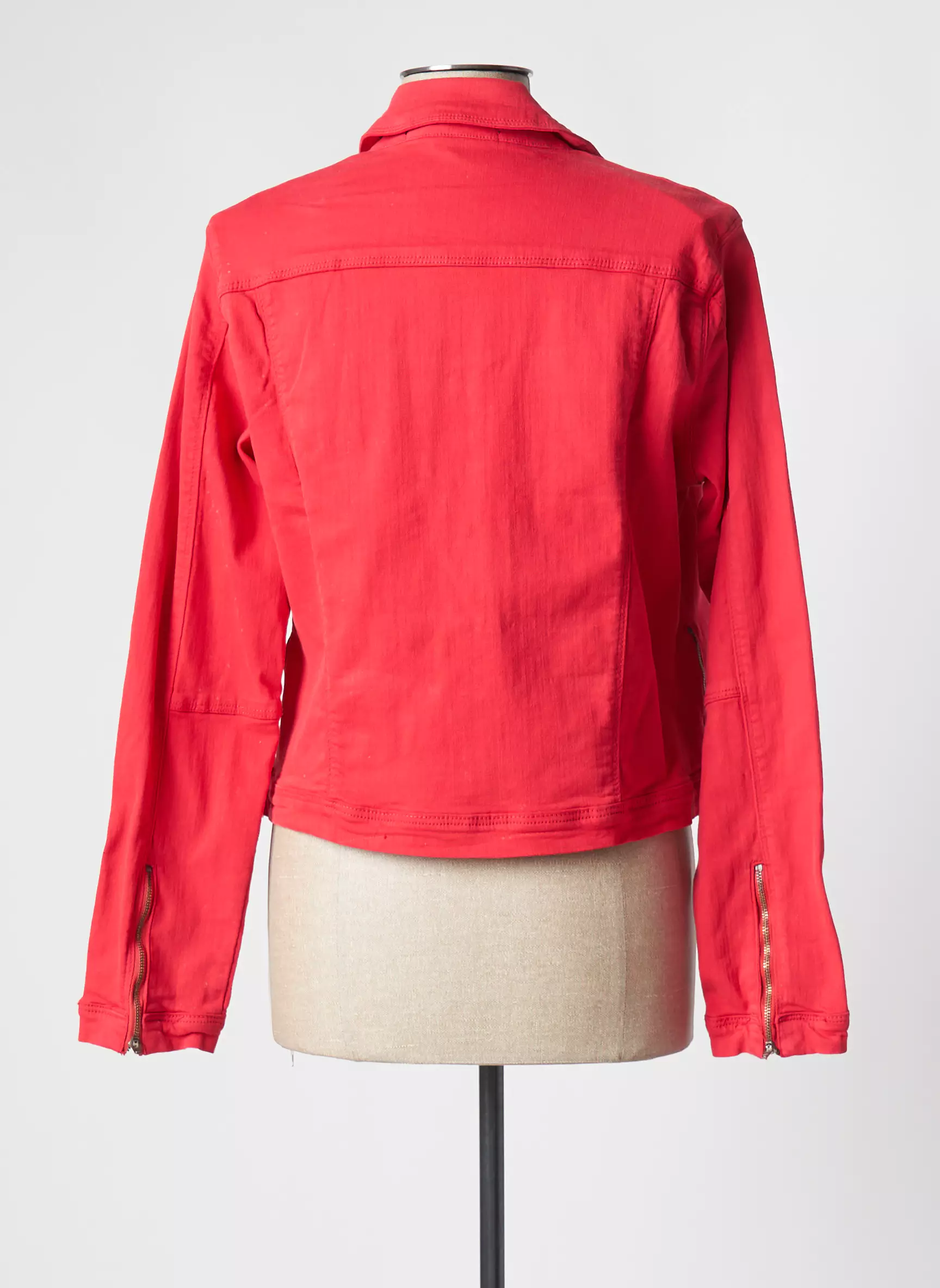 Mado Et Les Autres Vestesenjean Femme couleur rouge