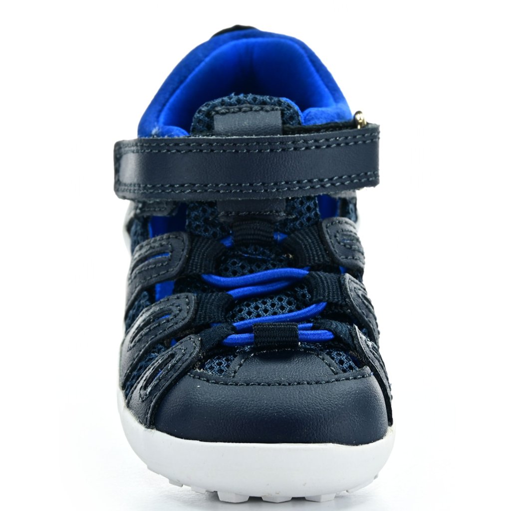 Bobux Summit Navy   Snorkel Blue Barfußsandalen