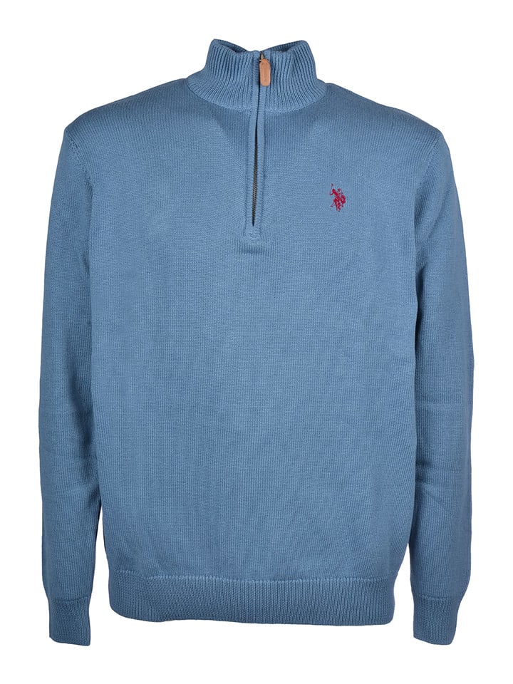 U.S. Polo Assn. Pullover in Blau günstig kaufen