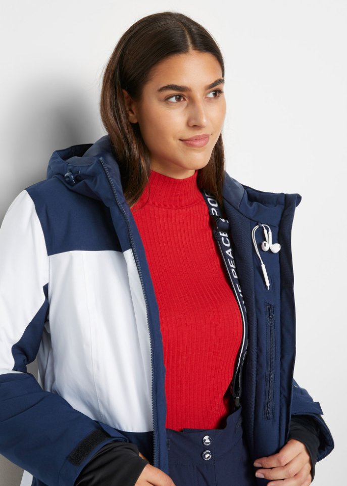 Ski Funktionsjacke mit Kapuze, wasserdicht