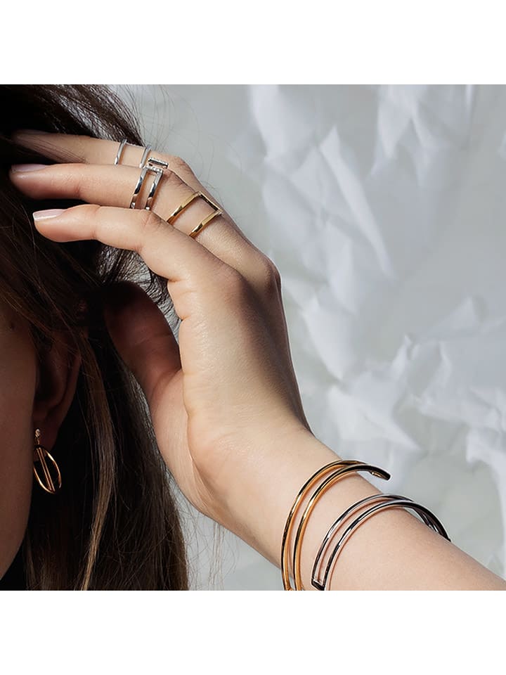 caï Rosévergold. Ring mit Edelsteinen günstig kaufen