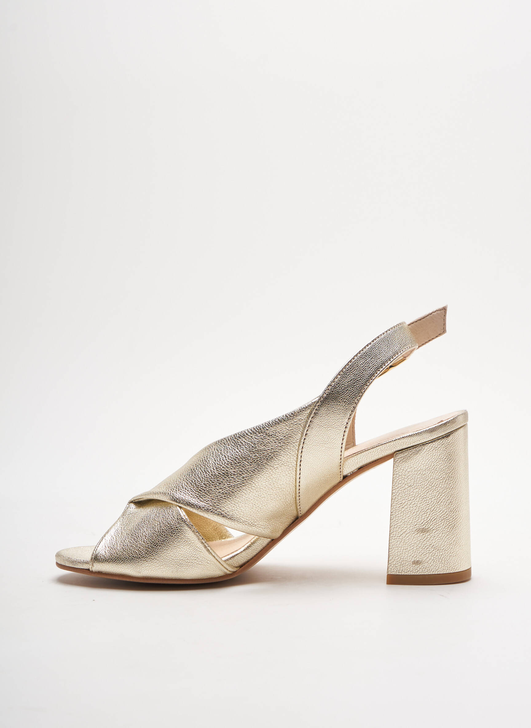 Cosmoparis Sandales Nu Pieds Femme couleur jaune