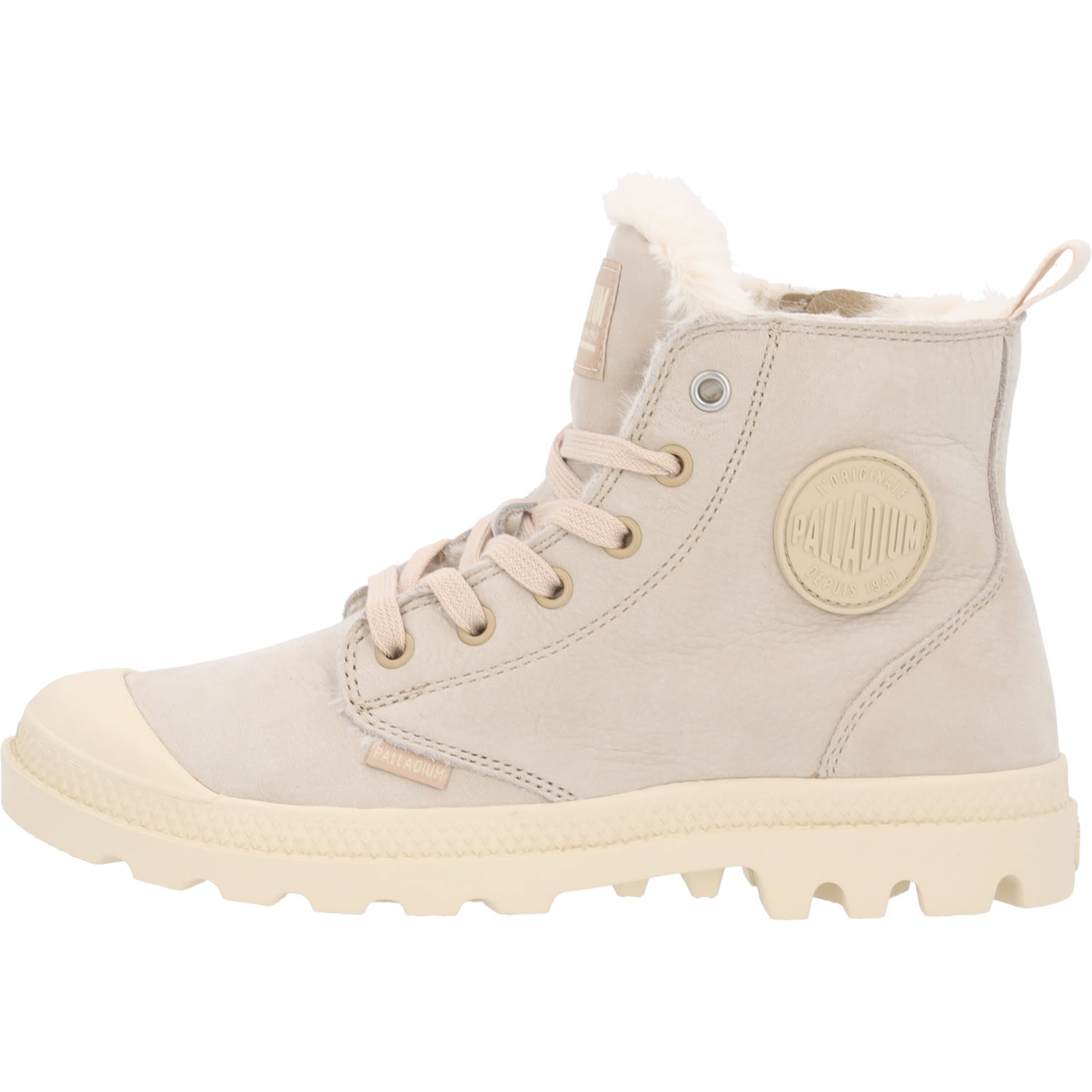 Palladium 95982, Schnürstiefeletten, Damen, Beige