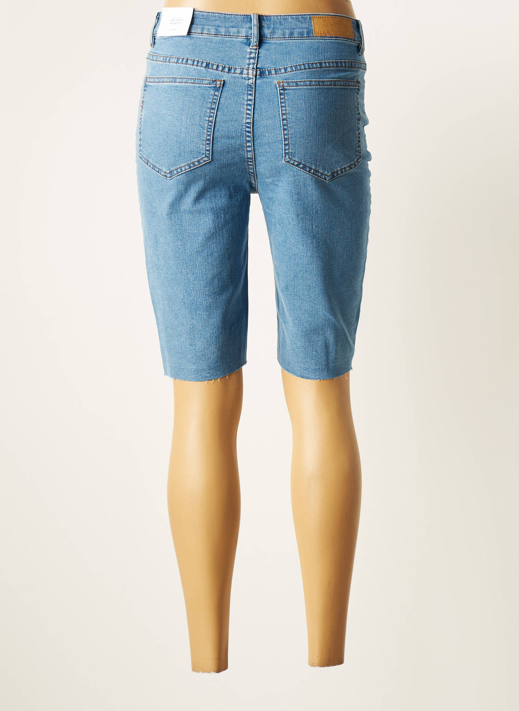 Vila Bermudas Femme couleur bleu