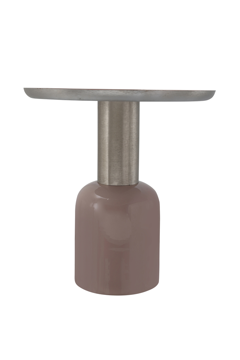 Kayoom Beistelltisch Art Deco 725 Altrosa / Silber