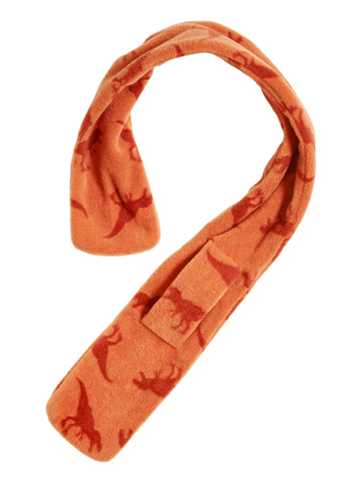 Playshoes Fleece-Steckschal Dinos in Ocker günstig kaufen onesize