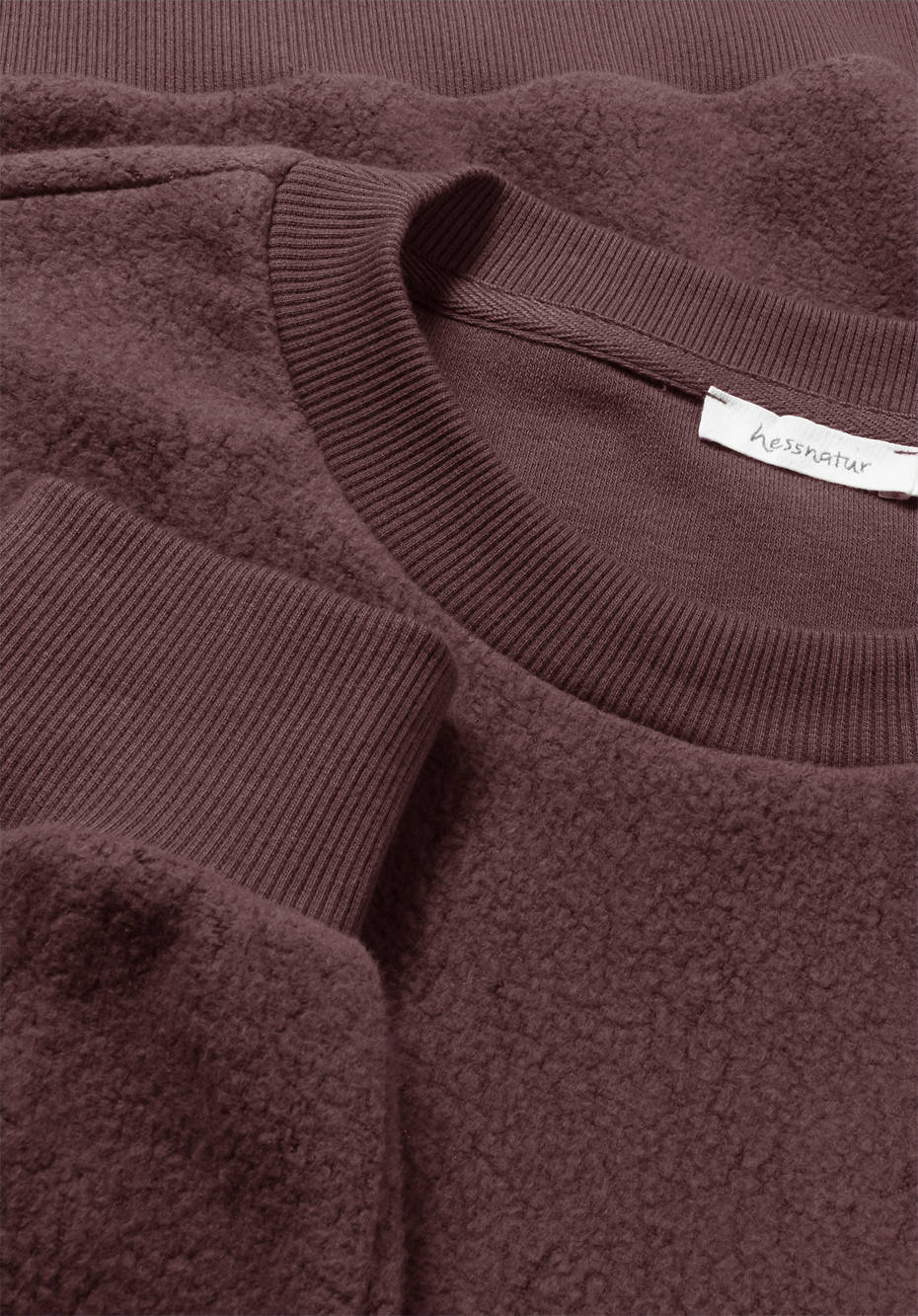 Fleece Sweatshirt ACTIVE LIGHT aus reiner Bio-Baumwolle