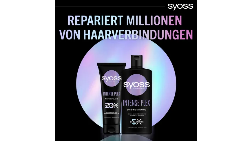 syoss Intense Plex Bonding Shampoo 440 ml